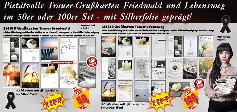 top-grusskartensets
