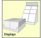 Ausverkaufsware Displays