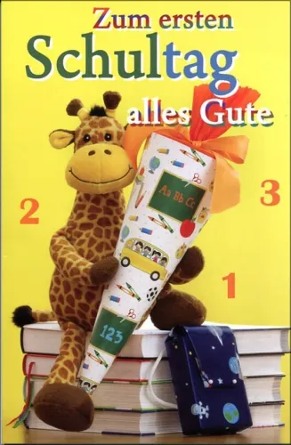 Grußkarten Schulanfang Prima Set/30