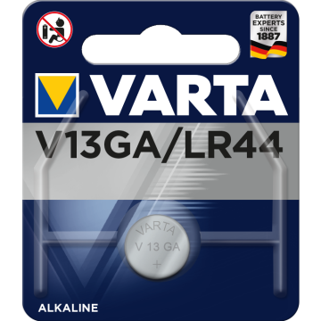 Knopfzellen Varta V13 GA/LR44  Blister/1