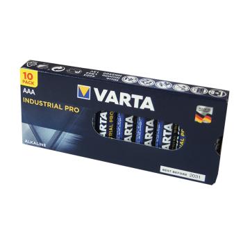 Batterien Varta Industrial Micro AAA Pack/10