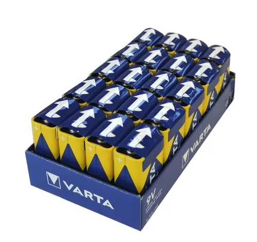 Batterien Varta Industrial 9V Tray/20
