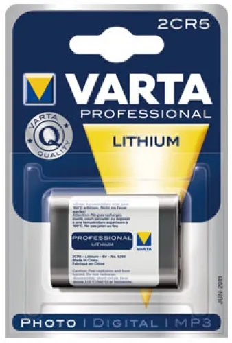 Fotobatterie Varta 2 CR 5 Blister/1