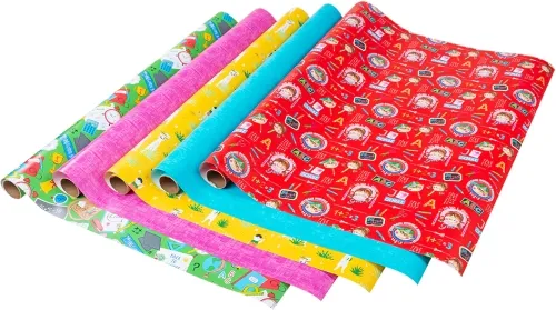 Geschenkpapier Schule Premium Set/10