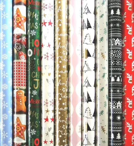 Geschenkpapier Weihnachten Optima Display/60