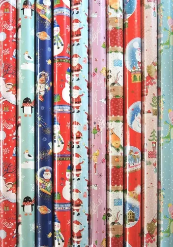 Geschenkpapier Weihnachten Optima Kinder Display/60