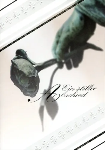 Grußkarten Exklusiv Trauer Set/100