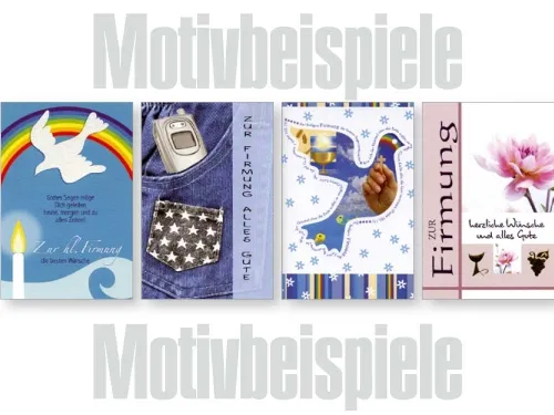 Grußkarten Spezial Firmung lose