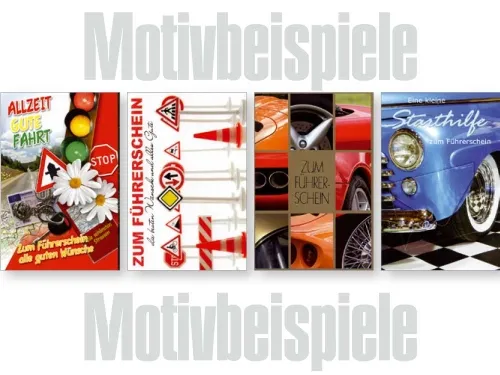 Grußkarten Spezial Führerschein lose