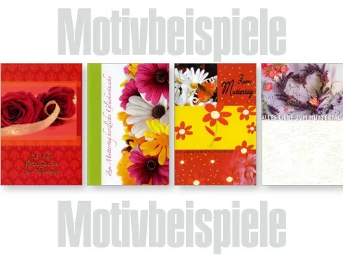 Grußkarten Spezial Muttertag lose
