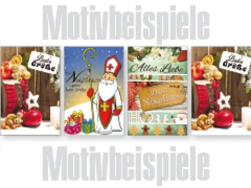 Grußkarten Spezial Nikolaus lose