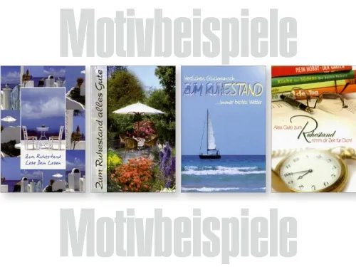 Grußkarten Spezial Ruhestand lose