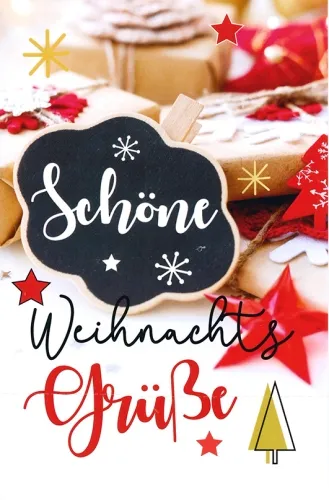 Grußkarten Weihnachten Prime Set/30