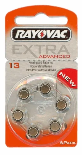 Hörgeräte Batterien Rayovac H 13MF Pack/10
