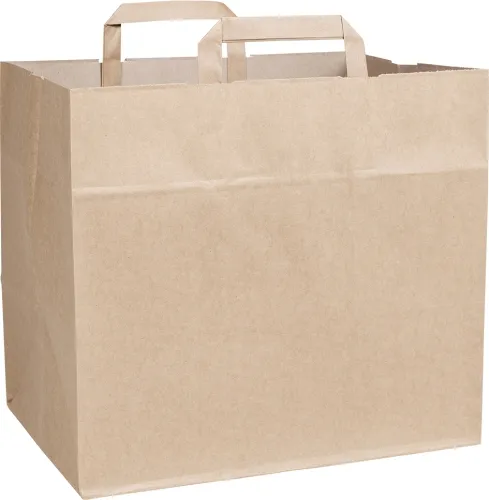 Krafttaschen Natur 28 x 32 x 22 cm Set/25