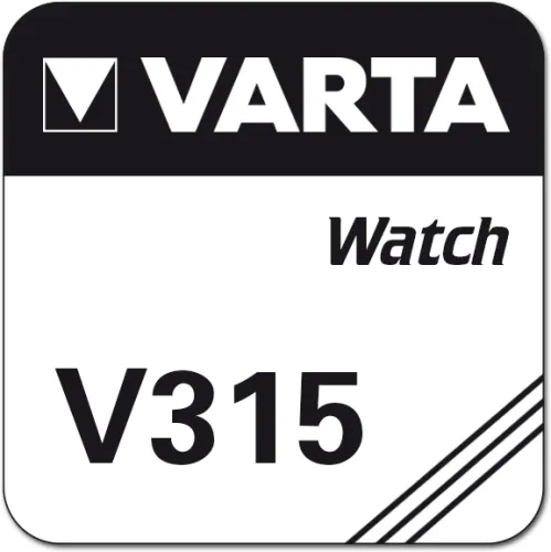 Uhrenknopfzelle Varta 315 lose