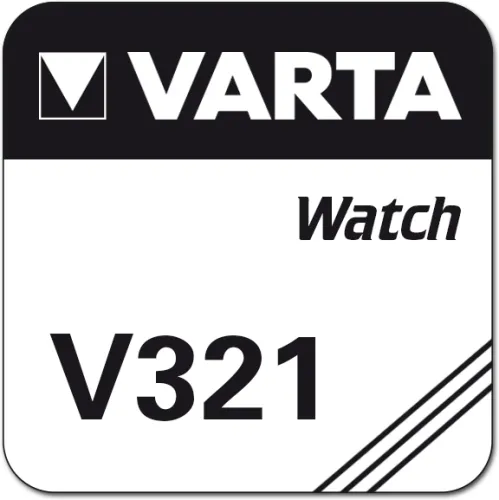 Uhrenknopfzelle Varta 321 lose