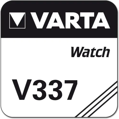Uhrenknopfzelle Varta 337 lose