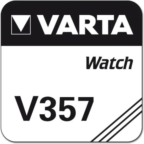 Uhrenknopfzelle Varta 357 lose