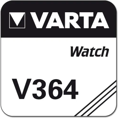 Uhrenknopfzelle Varta 364 lose