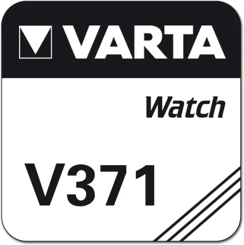 Uhrenknopfzelle Varta 371 lose