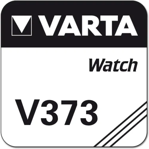 Uhrenknopfzelle Varta 373 lose