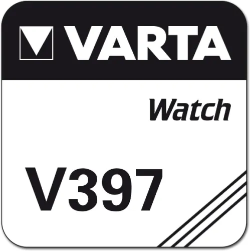Uhrenknopfzelle Varta 397 lose