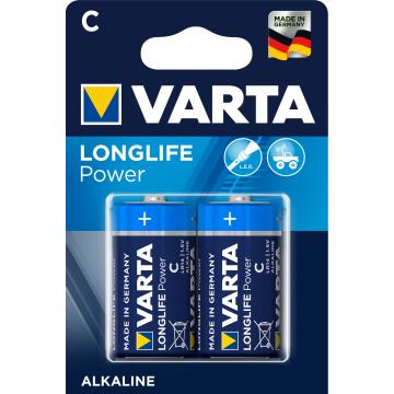 Batterien Varta Longlife Power Baby C Blister/2