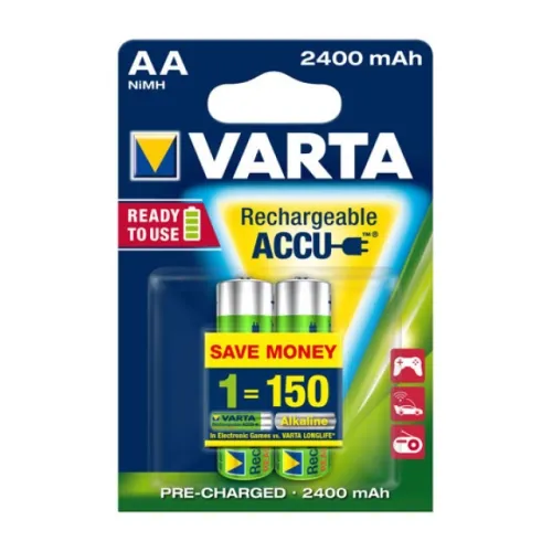 Varta Akku Mignon AA Ready To Use 2400 mAh Blister/2