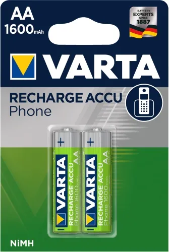 Varta Akku Phone Professional Mignon 1600 mAh Blister/2