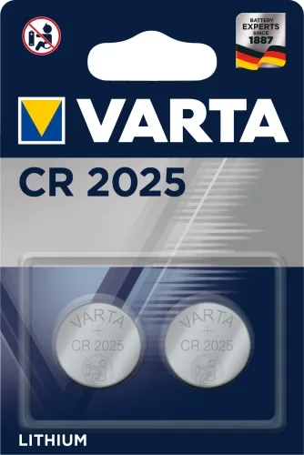 Varta Lithiumzelle Electronic CR2025 Blister/2