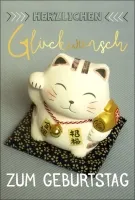 Grußkarten Geburtstag Fortuna Set/100