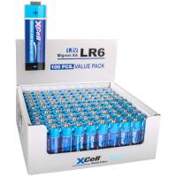 Batterien XCell LR6 Mignon AA Display/100
