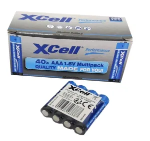 Batterien XCell 4er LR3 Micro AAA 4er Pack/40