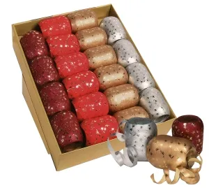 Eiknäuel-Ringelband Weihnachten mit Sterne Display/20