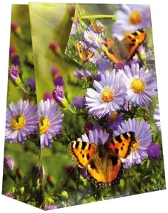 Geschenktasche Flower Star mittel Set/20
