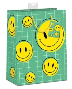 Geschenktasche Smilies groß Set/10