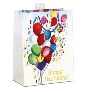 Geschenktasche zum Geburtstag mittel Set/20