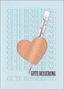 Grußkarten Emotionen Gute Besserung Set/20