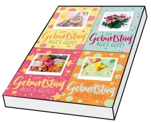 Grußkarten Geburtstag Funny Set/100