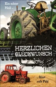 Grußkarten Geburtstag Männerhort Multiset Set/30