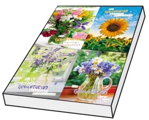 Grußkarten Geburtstag Sommertag Set/100