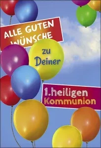 Grußkarten Kommunion Prime Set/30