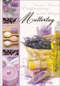 Grußkarten Muttertag Multiset Set/15