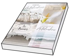 Grußkarten Trauer Requiem Set/100