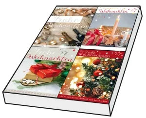 Grußkarten Weihnachten Hygge Set/100