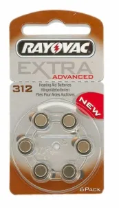 Hörgeräte Batterien Rayovac H 312MF Blister/6