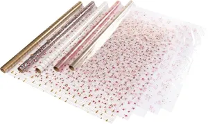 Klarsichtfolie transparent Weihnachtsmotive Prisma Set/15
