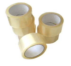 Klebeband BOPP leise abrollend 50 mm x 66 m transparent Set/6