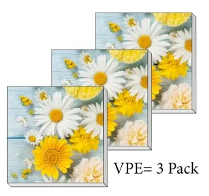 Servietten ti-flair Gartenblumen Pack/3